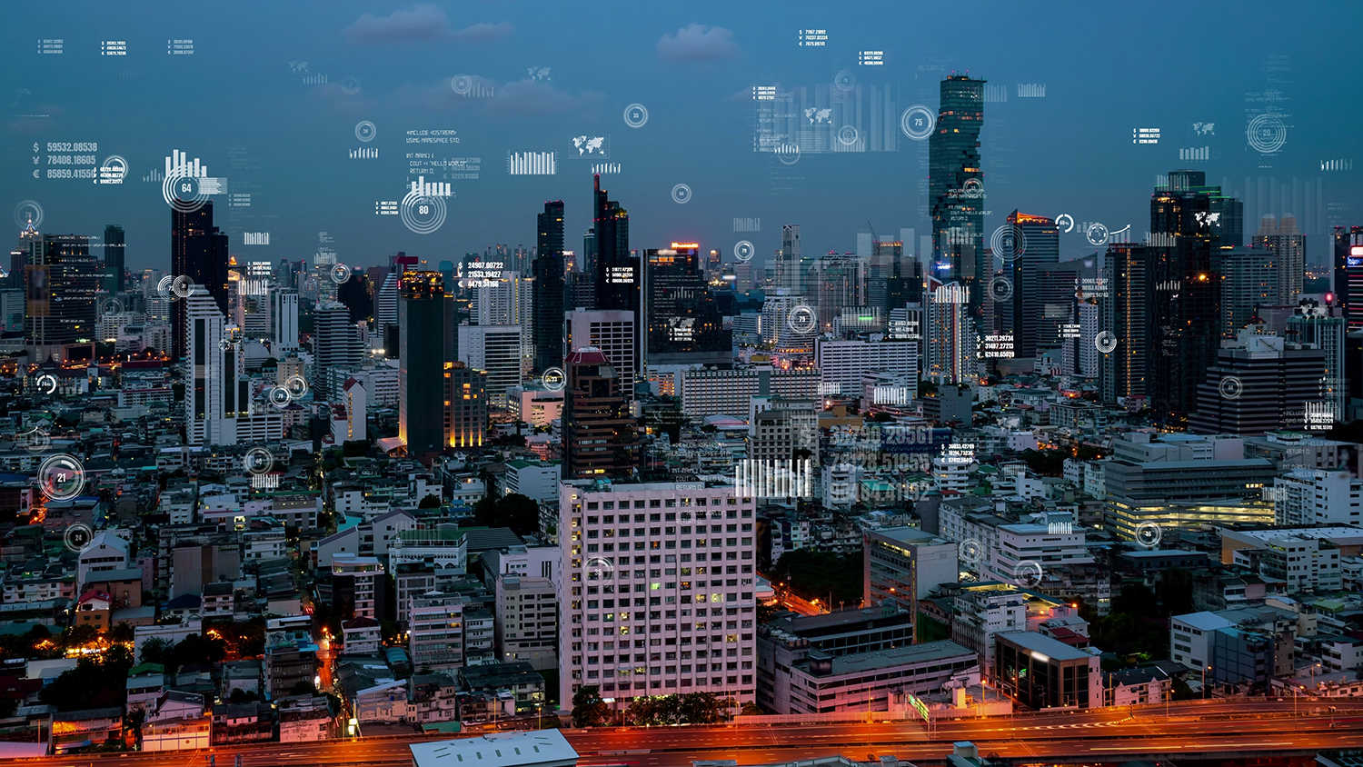 Bangkok, Thailand skyline